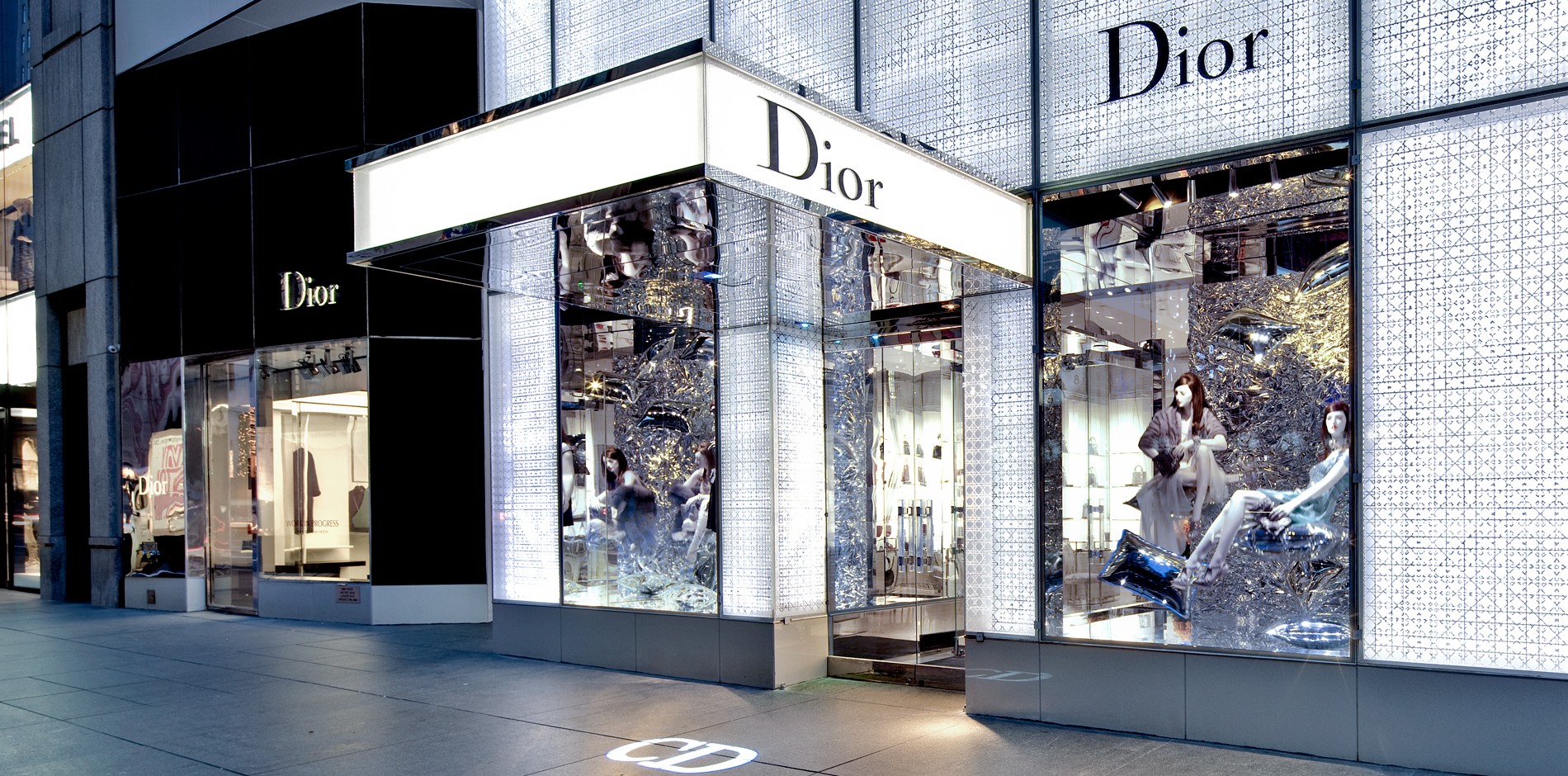 The Christian Dior store on East 57th street off of Fifth Avenue in New  York on Sunday, February 27, 2011. LVMH Moet Hennessy Louis Vuitton  announced that they will take over Christian