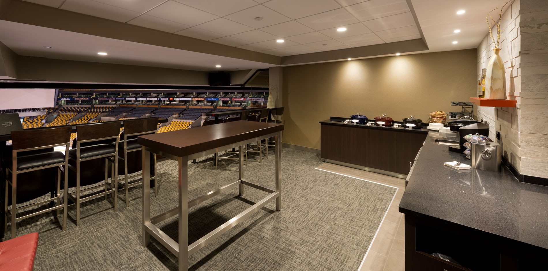 Luxury Suites At Td Garden Renovation Fit Out Construction Project